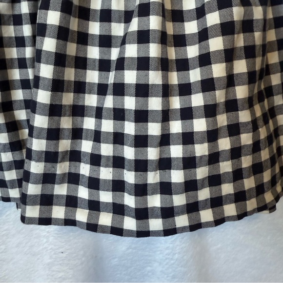 Victoria Beckham Gingham Peplum Top Size XS - Picture 5 of 16